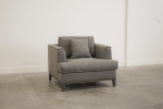 Aspen Grey Linen Chair