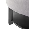 Round Storage Ottoman