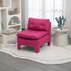 House hold deep seat no armrest accent single lazy chair ,Comfy Oversized Leisure Barrel Chairs for Living