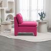 House hold deep seat no armrest accent single lazy chair ,Comfy Oversized Leisure Barrel Chairs for Living