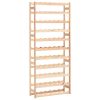 Wine Rack for 77 Bottles Pinewood