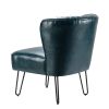 Eustacio Side Chair-TURQUOISE