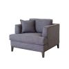 Aspen Grey Linen Chair